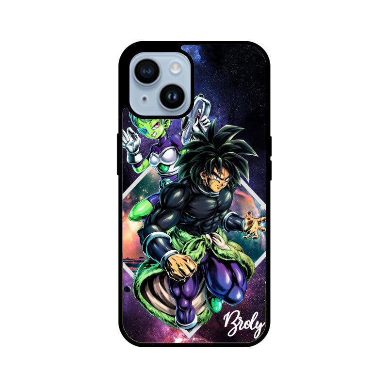 Super "Broly" Glass iPhone Case