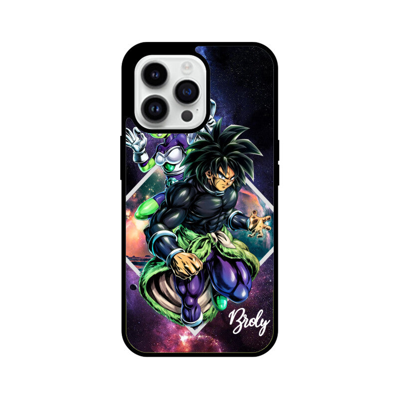 Super "Broly" Glass iPhone Case